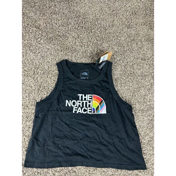 The North Face Women's Pride Recycled Tank Top TNF Black Select‎ a Size XL - Picture 1 of 7